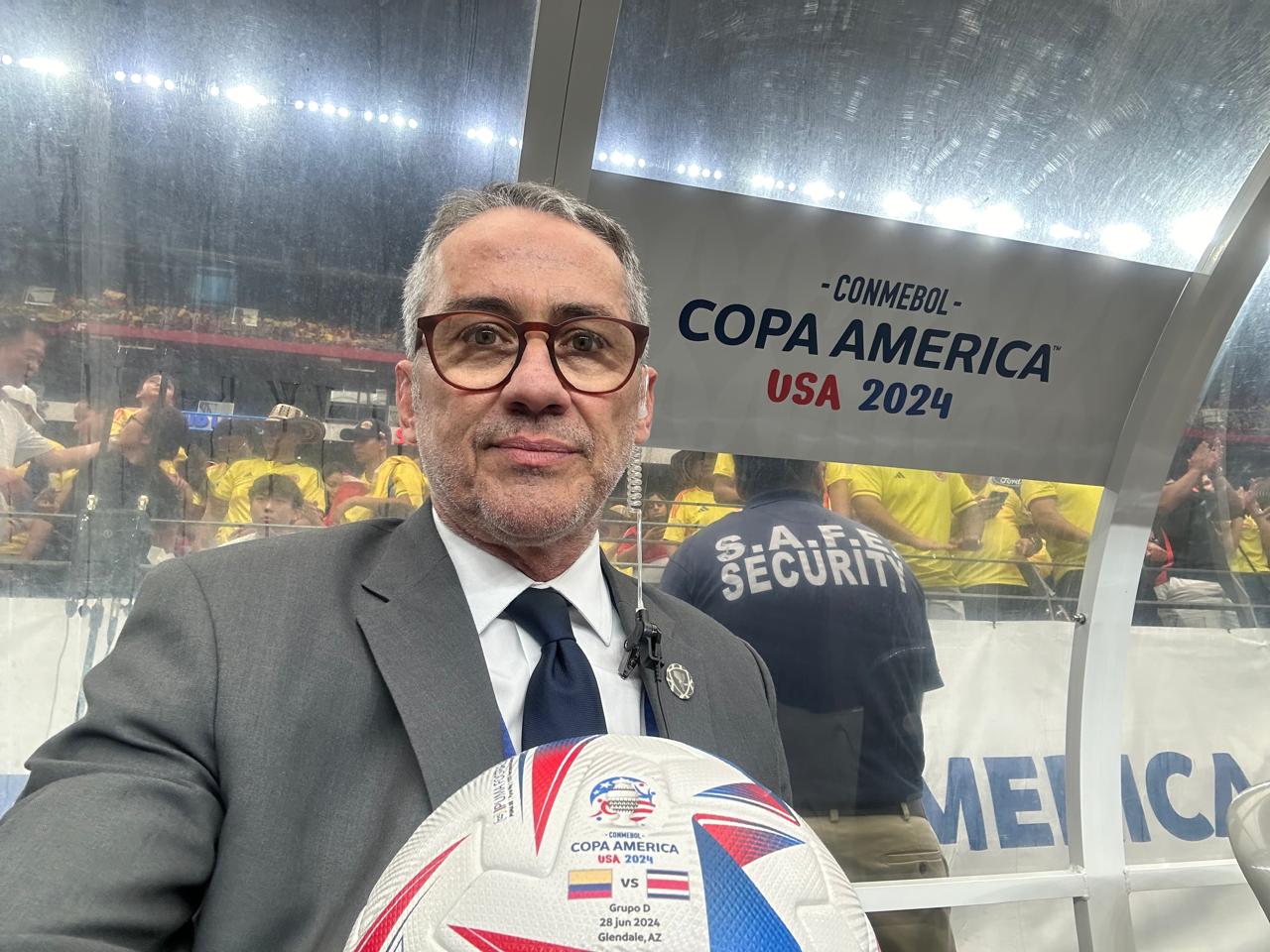 Médico do Hospital Mãe de Deus coordena equipe médica na Copa América 2024