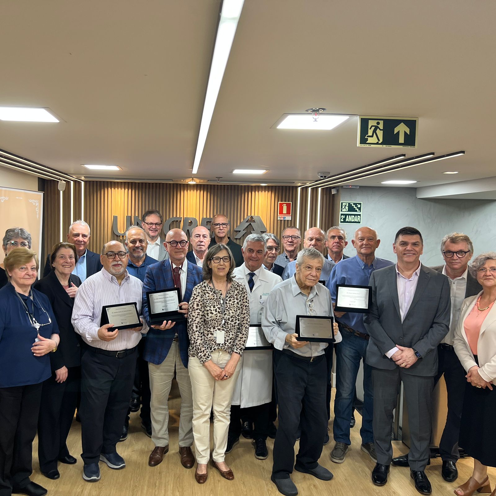 Jubilados do Corpo Clínico do Hospital Mãe de Deus